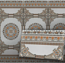 Zementfliesen Katalog. Fliesensockel. ZAGORA